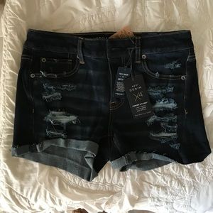 Brand NEW American Eagle Hi Rise denim Shortie